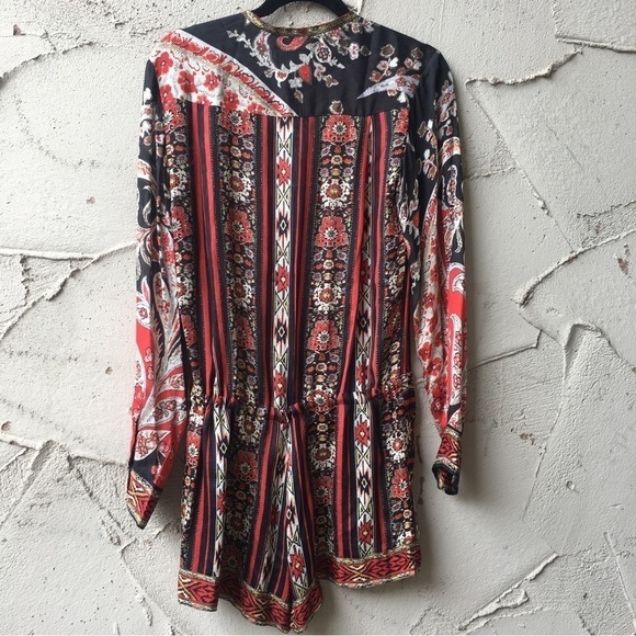 Isabel Marant Tayler Paisley Romper size M - Picture 6 of 11